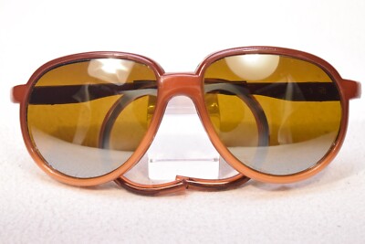 VINTAGE SUNCLOUD SC-5 SPLIT MIRRORED GLASS LENS GLACIER  display picture 3
