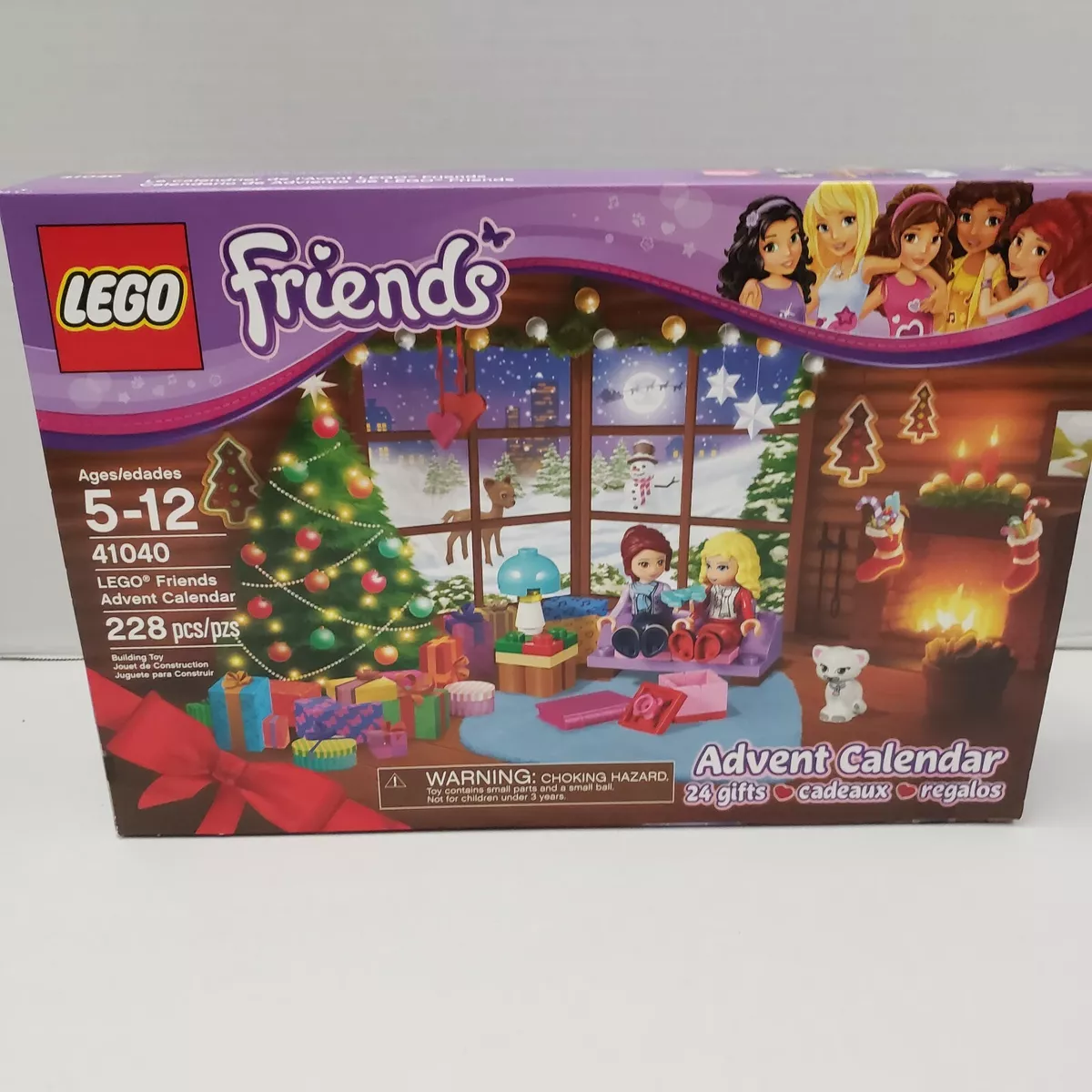 LEGO Friends Advent Calendar 24 Gifts Set Holiday Christmas Andrea