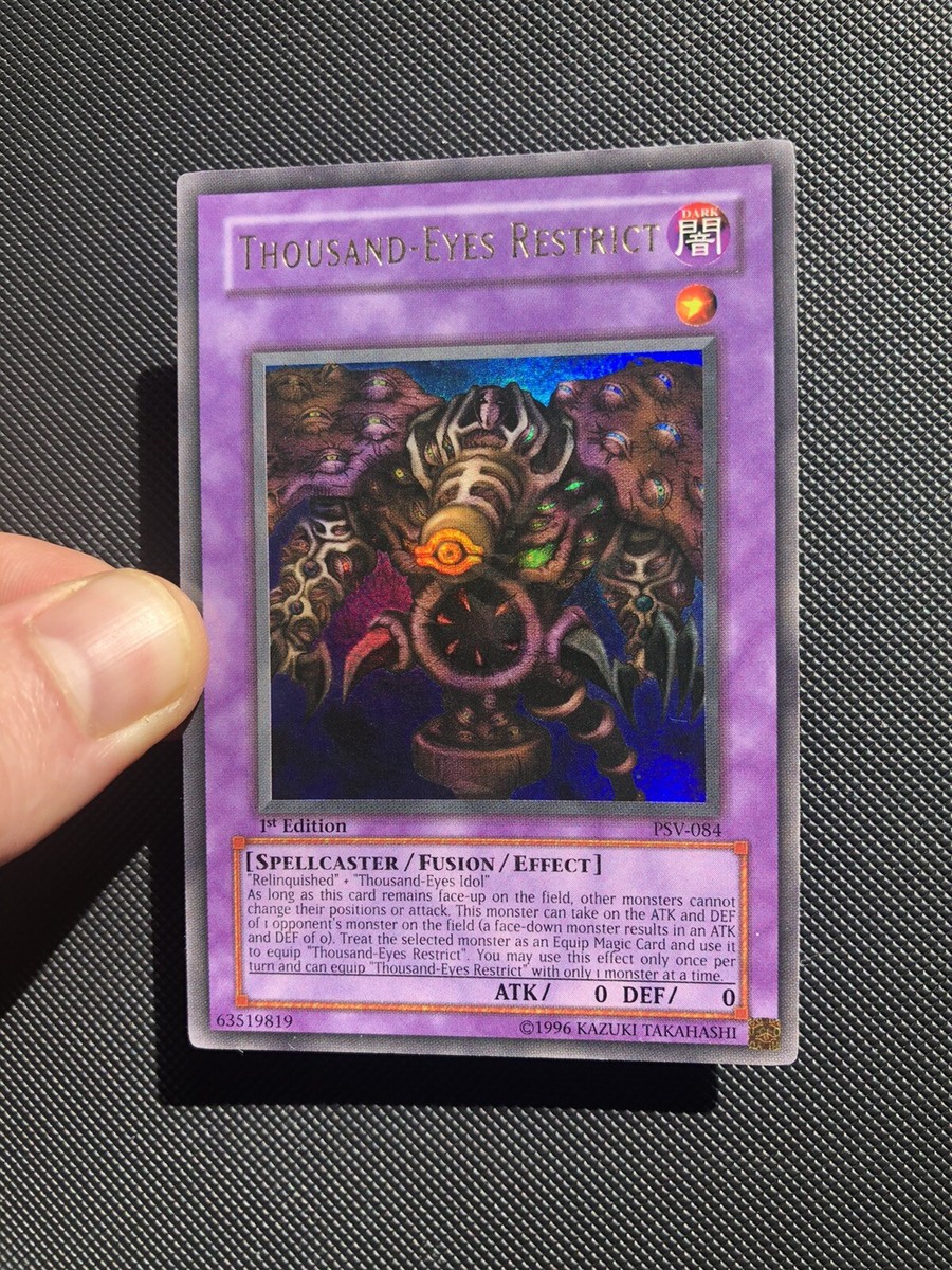 Yugioh! Thousand-Eyes Restrict PSV-084 1st Edition Ultra Yugioh! Thousand-Eyes Restrict PSV-084 1st Edition Ultra