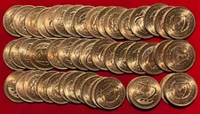 Cyprus  50 Coins from Mint Bag - 5 Mils 1963   SHIP   KM#39   UNC  #S24