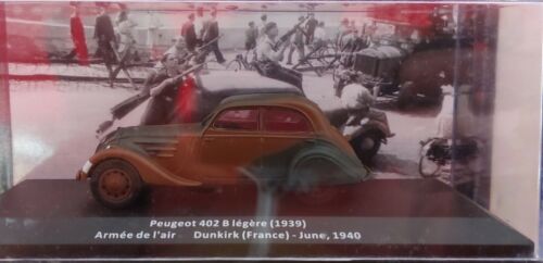 1/43.es. #37. PEUGEOT 402 B LÉGÈRE. 1939. FRANCE. VOITURES MILITAIRES - Picture 1 of 1