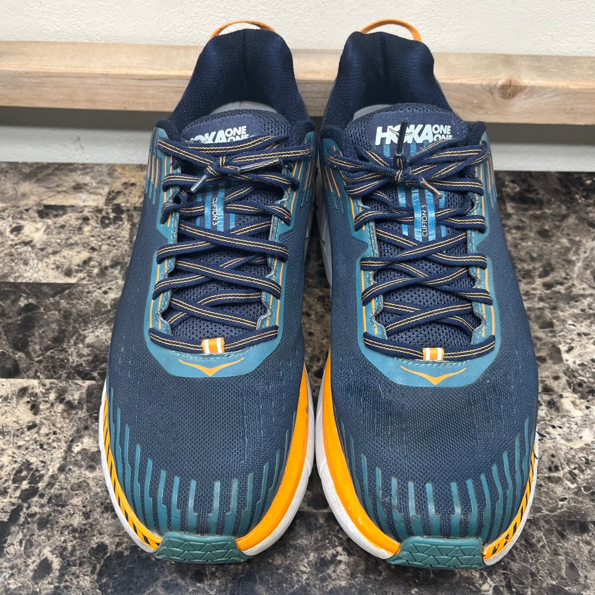 スパイク・シューズ HOKA ONE ONE CLIFTON 5 27cm Hoka One One Clifton 5 Knit Running Shoes Men's size US 8.5