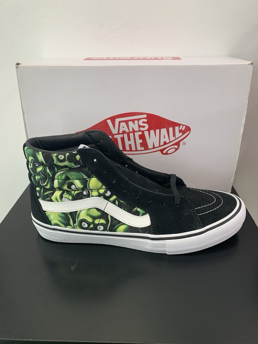 VANS Supreme Sk8- High Skull Pile Sz 12 | eBay