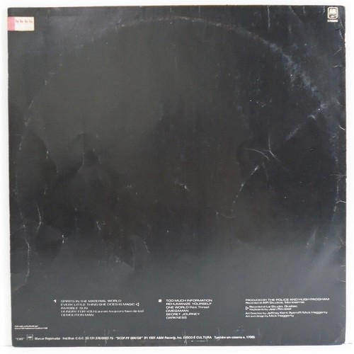 THE POLICE GHOST IN THE MACHINE BRAZIL FIRST PRESS LP SIGNED ANDY SUMMERS A&M - Picture 2 of 5