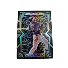 2022 Panini Chronicles Obsidian #50 Kris Bryant Colorado Rockies Baseball Card B