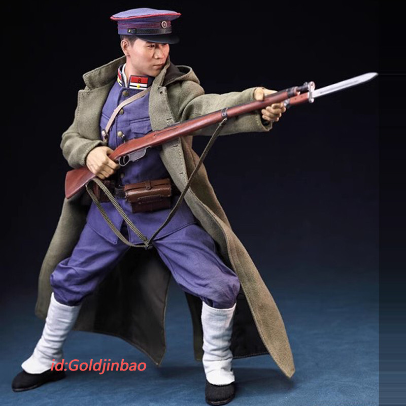 YiBoMoWan Modern China history WuChang Soldier Action Figure Model