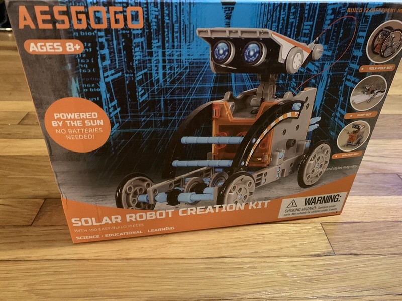 Solar Robot Creation Kit AESGOGO
