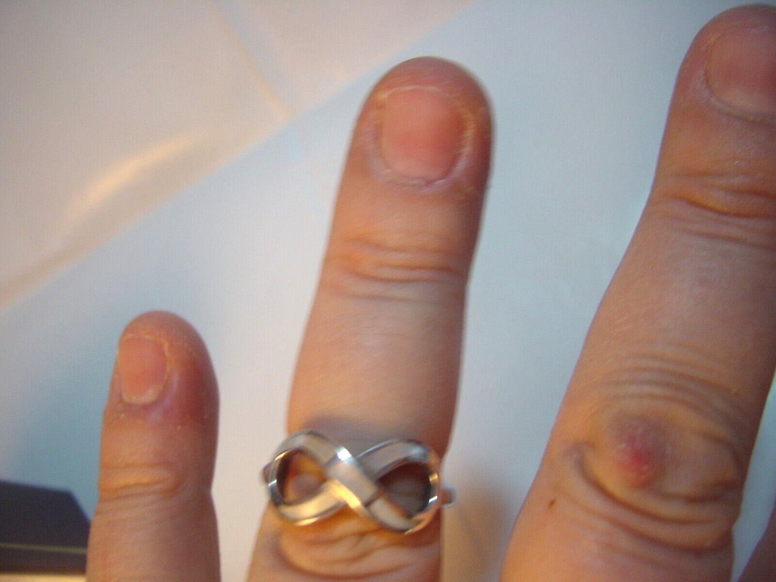 Superb High-Quality Solid Silver Ring-Unusual Des… - image 6