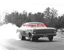 "Fast Eddie" Schartman 1966 Mercury Comet NITRO Funny Car PHOTO! #(100b)