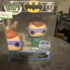Funko POP! Digital Freddy Funko as The  Riddler #87 DC Series 2 Royalty IN HAND