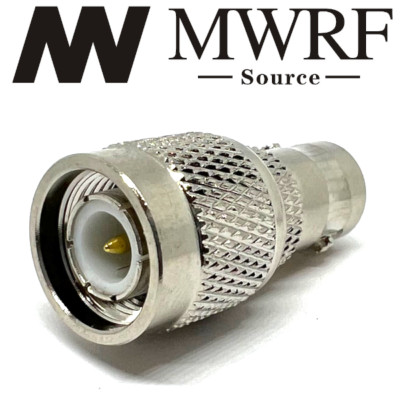 TNC Male to BNC Female Jack RF coaxial adapter; Fast Shipping; US Seller