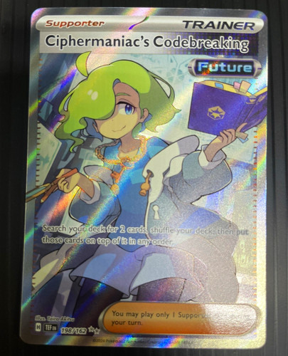 Ciphermaniac's Codebreaking 198/162 SV05 Temporal Forces Full Art Holo UR EN