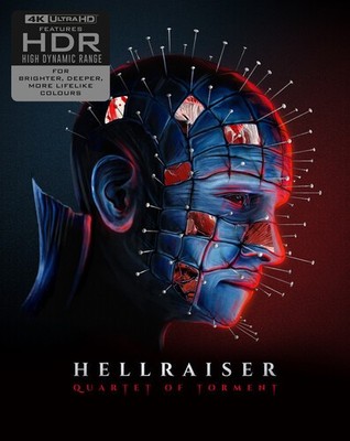 Hellraiser: Quartet of Torment [New 4K UHD Blu-ray] Ltd Ed, Slipsleeve Packagi