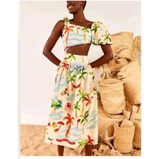 FARM RIO Copacabana midi dress in Xlarge