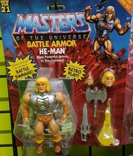 Masters of the Universe Origins Battle Armor He-Man Deluxe  New  Unopened