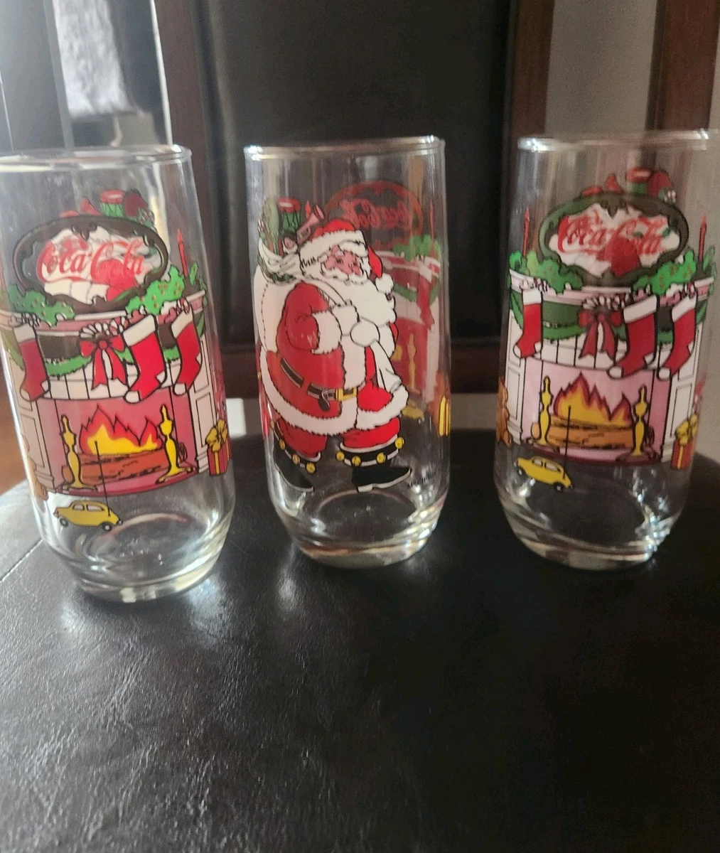 Santa Coke Glasses for sale | eBay