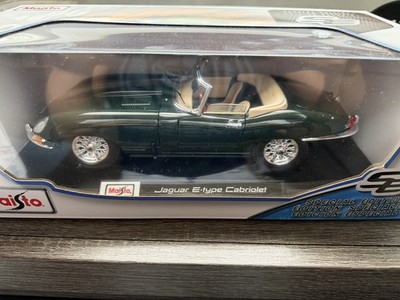 RARE! MAISTOJaguar E-Type Cabriolet  Maisto Diecast Special Ed. 1:18