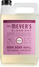 MRS. MEYER'S CLEAN DAY Liquid Dish Soap Refill Peony 48 fl. oz Biodegradable