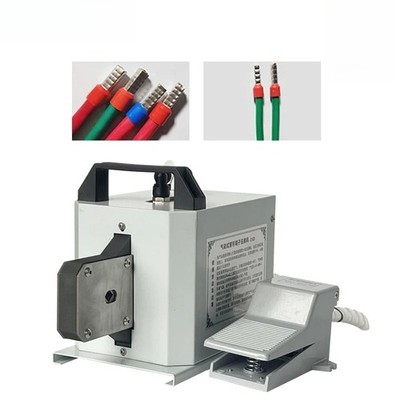 Pneumatic Tube-Type Terminal Crimping Machine Insulated Cold-Press Wire Cutter