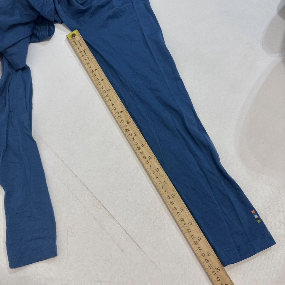 Smartwool Azul Preppy Gorpcore Senderismo Intraknit Lana Merino Capa Base Top Mediu Foto 4 de 4