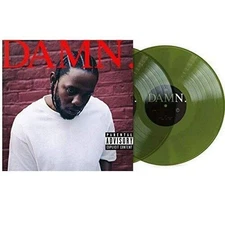 Kendrick Lamar "Damn" Limited Ed. Translucent Forest Green Vinyl 180G 2LP