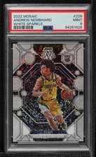 2022 Panini Mosaic Rookies White Sparkle Prizm Andrew Nembhard PSA 9 MINT 07mp