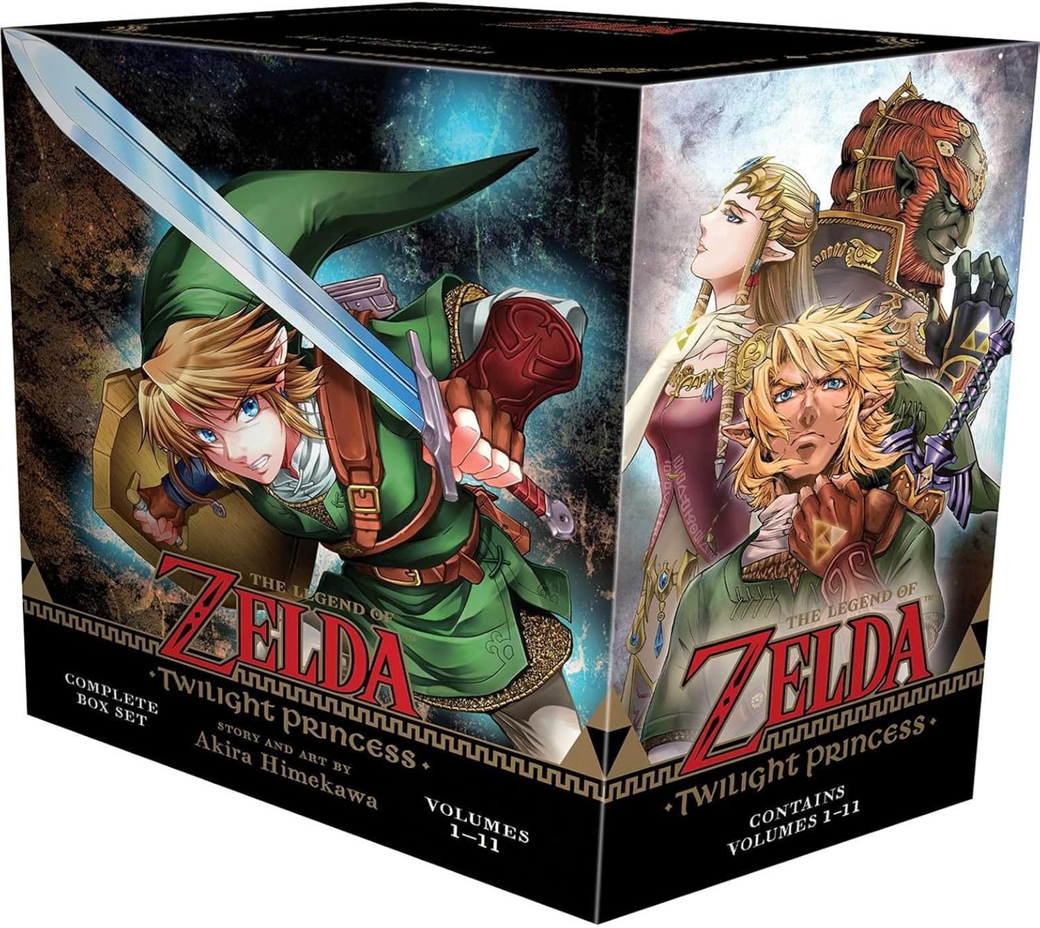 Legend of Zelda Twilight Princess Complete 11 Books Box Set ( volumes 1-11)