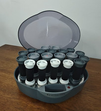 Remington KF-20i Ionic Velvet Hot Rollers Hair Setter 20 Rollers No Clips