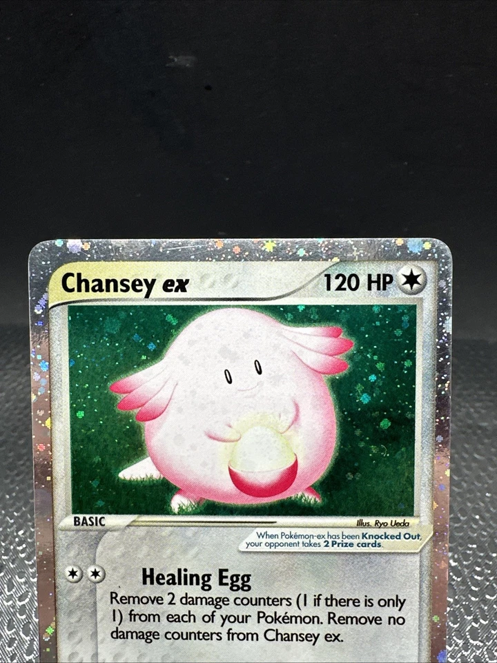 Pokemon TCG Chansey EX Ultra Rare Ruby and Sapphire Card 96/109 - Image 3 of 4