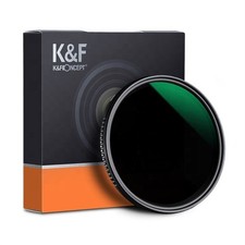 K F CONCEPT 58mm Variable ND2-ND2000 ND Lens Filter