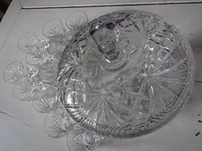 Bowle-Set 13 teilig Nachtmann Bleikristall  DEKOR Nierstein