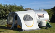 Tabbert TAB 320 Teardrop Caravan 2 Berth Silver Grey