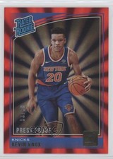 2018-19 Panini Donruss Rated Rookies Press Proof Red Laser 93/99 Kevin Knox 1b9b