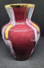 Vintage Scheurich Pottery West Germany Mini Vase Aprox 12cm Tall