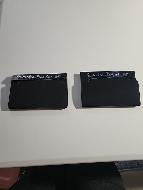 U.S. Mint 1973 and 1977 U.S. Mint Proof Sets See Photos, Notes