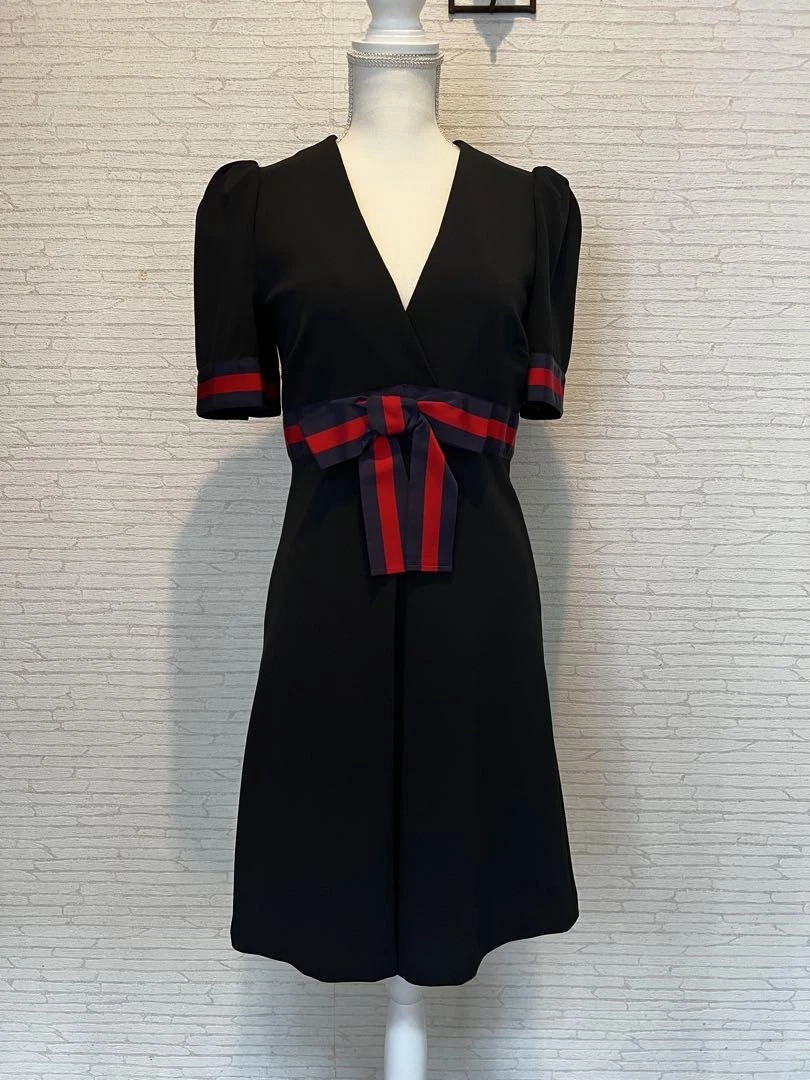 Abito Gucci linea sherry nero 38 M 84738c