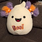 8" Squishmallows Halloween Grace Ghost Plush Pillow Toy Boo Hair Squishy — photo 1
