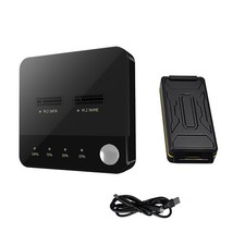 Black Dual Bay M.2 SATA/NVME Duplicator Offline Disk Clone Copy Duplicator