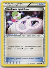 Pokemon Card Gardevoir Spirit Link Uncommon XY - Steam Siege 101/114