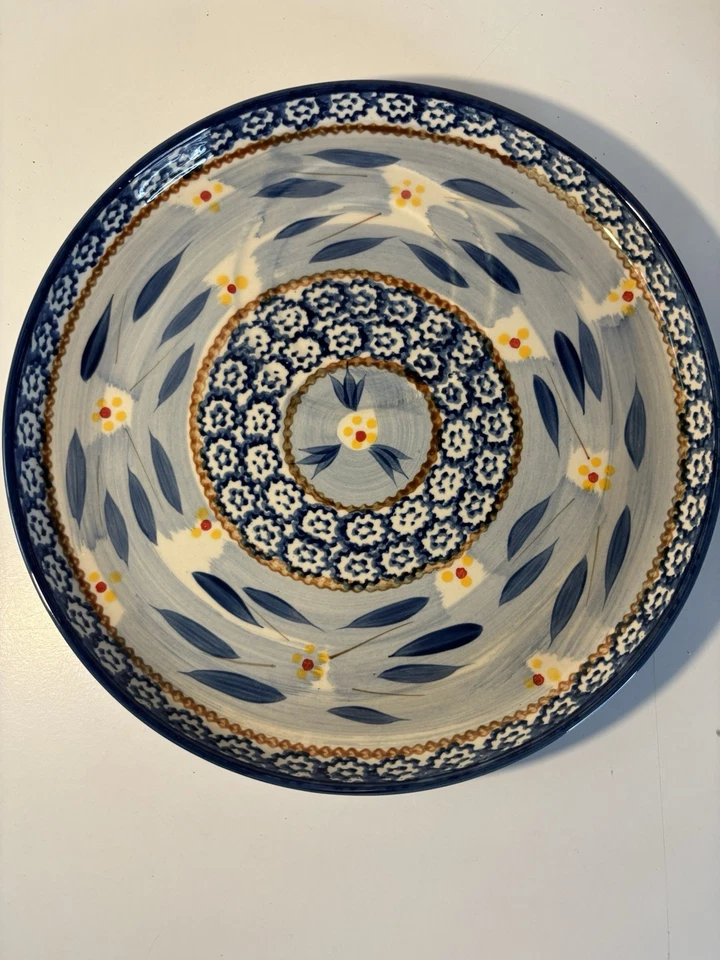 Temptations Old World Azul Almuerzo en Caja Juego de 4 piezas Plato Latte Taza Sopa Vaso Foto 4 de 4