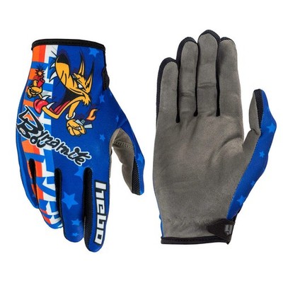 Hebo Trials Handschuh Toni Bou blau