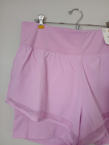 NWT Xersion Womens Active Wear Layered Shorts XL Midrise Quick Dry Pockets $37 - Picture 2 of 12