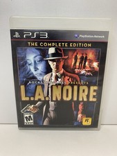 L.A. Noire Complete Edition PS3 PlayStation 3 Tested Working Rockstar