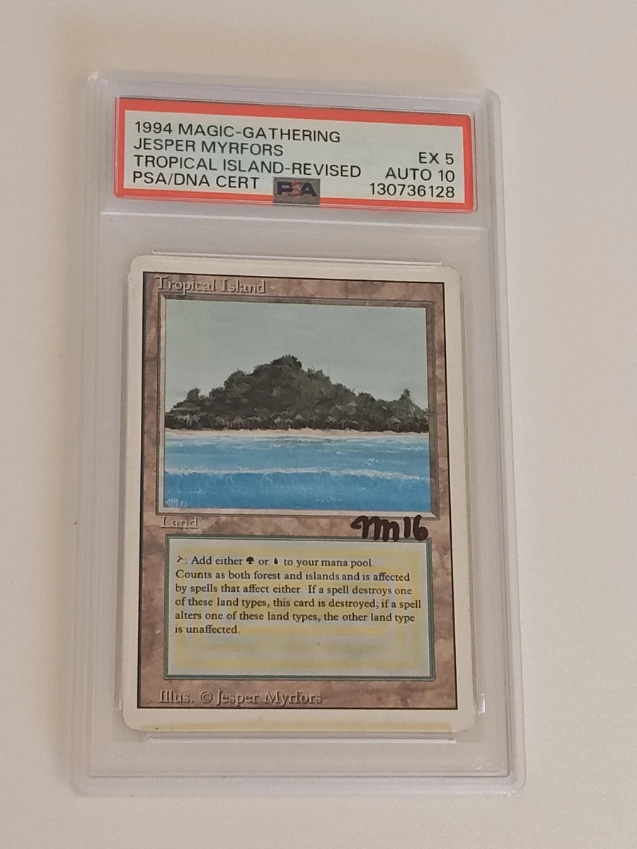 Land Magic: The Gathering Professional Sports Authenticator (PSA