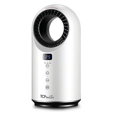 TCP Fan Heater Bladeless Smart LED White Freestanding Plastic IPX0 1500 W