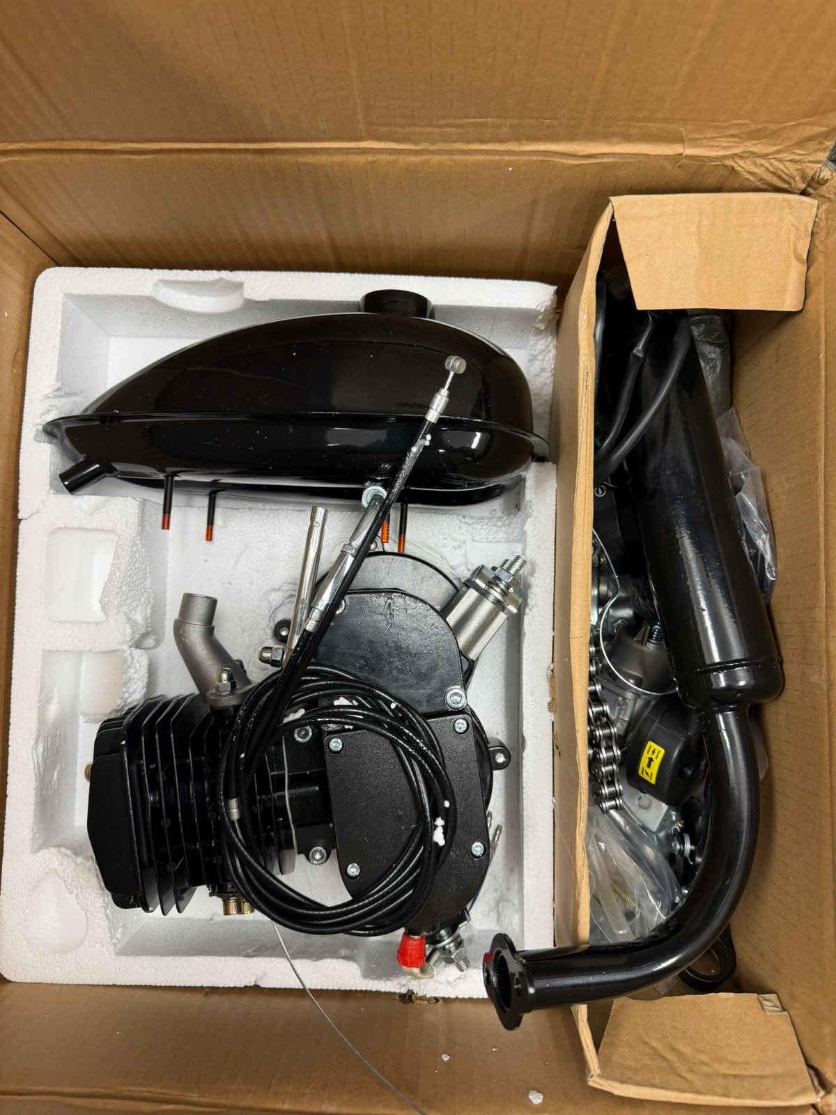 Bike Fuel Gas Powered Diy Motor