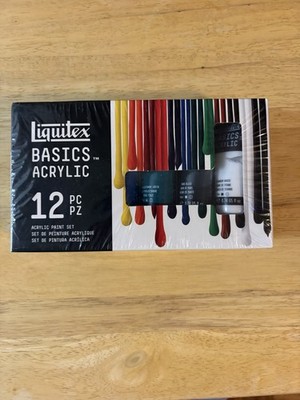 LIQUITEX Basic Acrylic Paint Set 12 x 22ml Tube Paint Set BRAND NEW SEALED