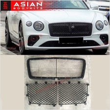 Black Front Grille For Bentley Continental Gt V8 W12 2018