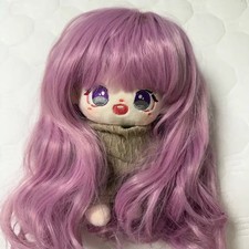 20cm Poseable Plush Doll with Wig  Accessories