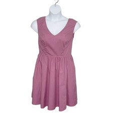 eShakti Sheath Dress Sleeveless Mauve 12